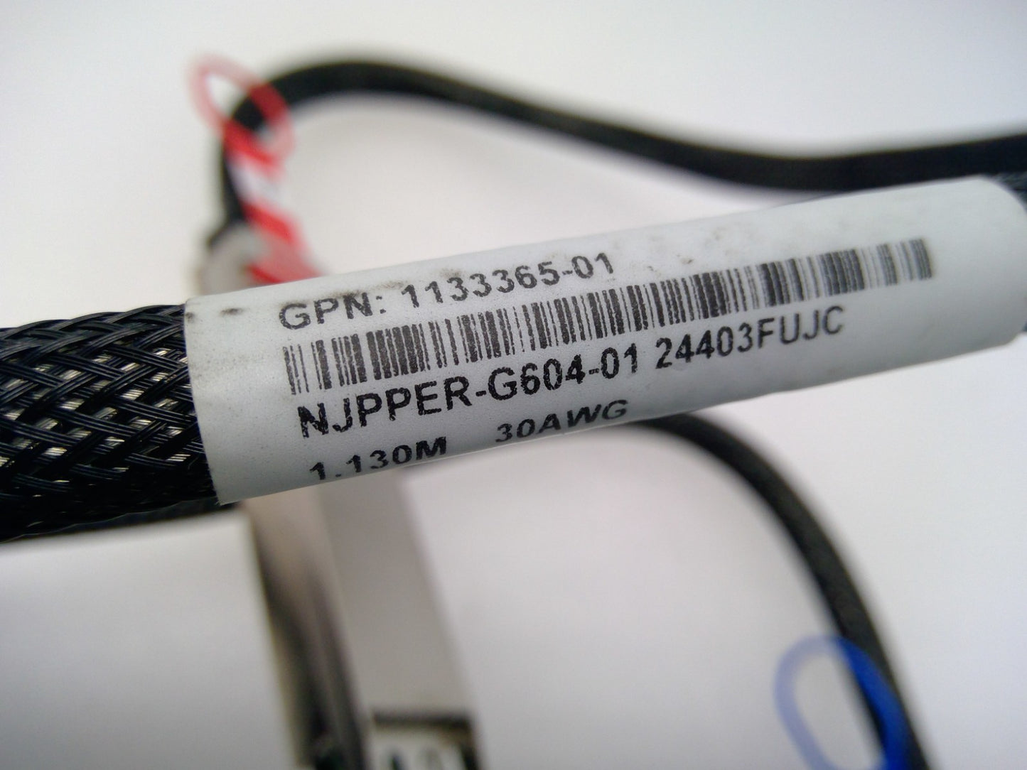 Amphenol 2X400G 2OSFP DAC High Speed Cable 1.13M 30AWG 1133365-01 NJPPER-G604-01