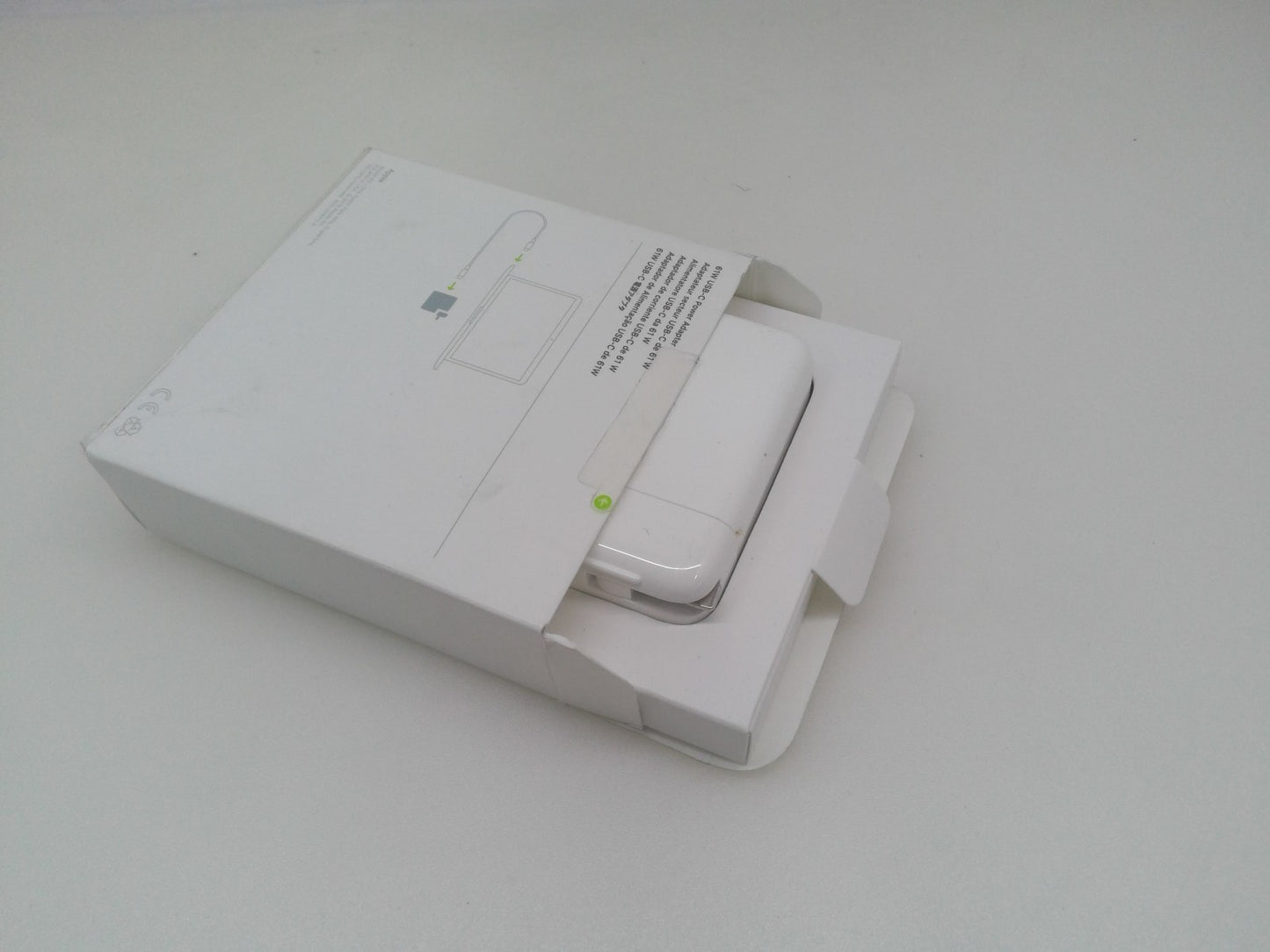 OEM Apple A1947 61W USB-C Power Adapter Wall Charger for MacBook Pro Open box