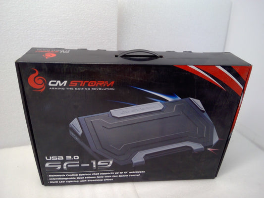 Cooler Master SF-19 USB 2.0 LED Gaming Laptop Cooling Pad SGA-4000-KKNF1