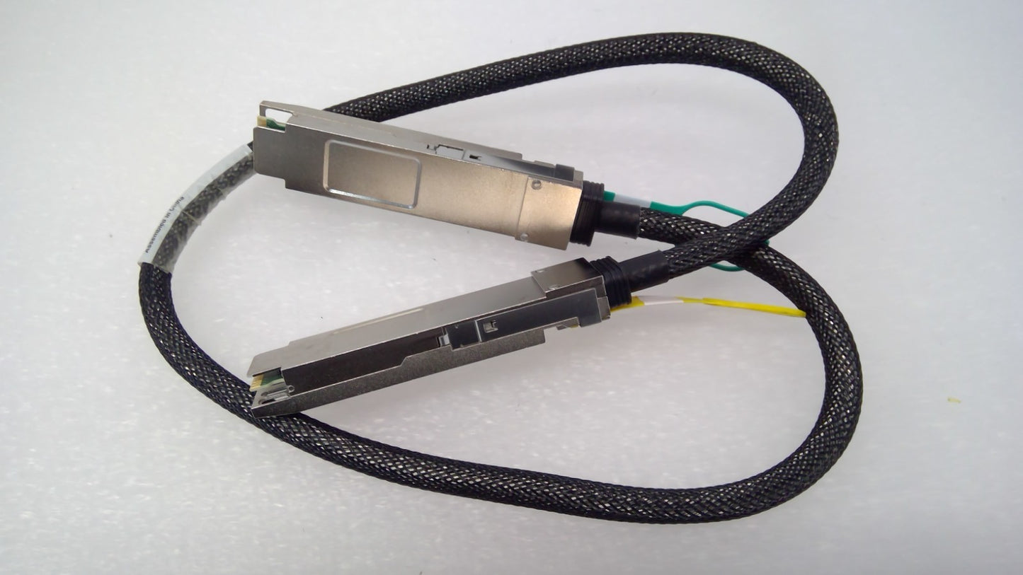 Amphenol NJPPER-G610-01 400G QSFP-DD DAC Cable 0.89M(2.92FT) 30AWG 1133371-01