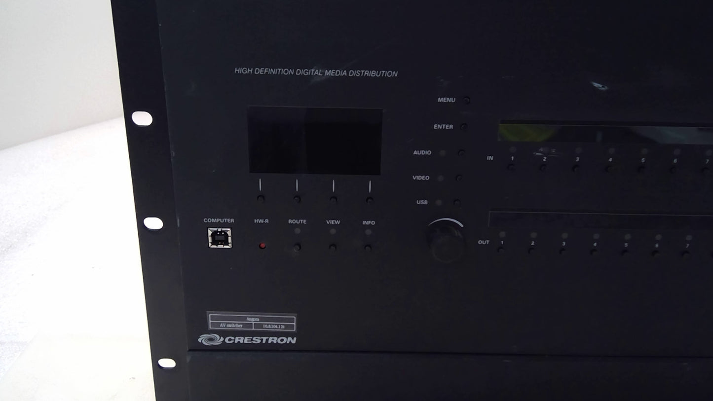 Crestron DM-MD16X16 High Definition Digital Media Distribution Switcher *READ*