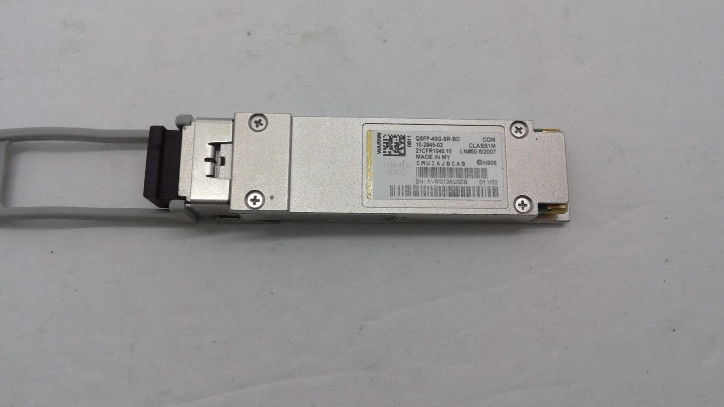 Cisco QSFP-40G-SR-BD 40GBASE-SR-BiDi, duplex MMF QSFP+ Modules 10-2945-02