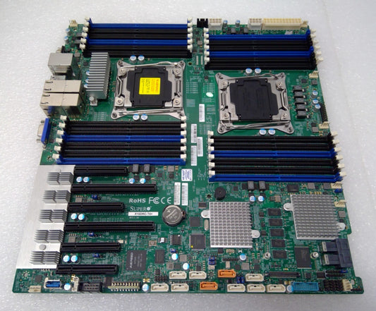 Supermicro X10DRC-T4+ Intel C612 EE.ATX Dual LGA2011-3 10Gb LAN SAS3 Motherboard