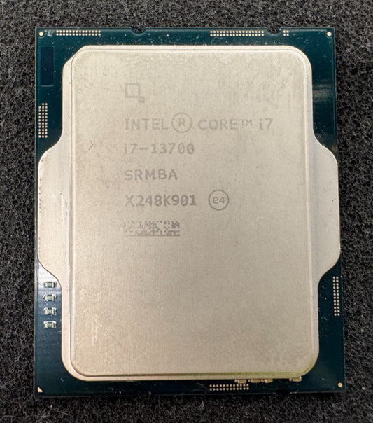 Intel Core i7-13700 SRMBA 2.1GHz 16-Core Process (AS IS FOR PARTS, NOT WORKING)