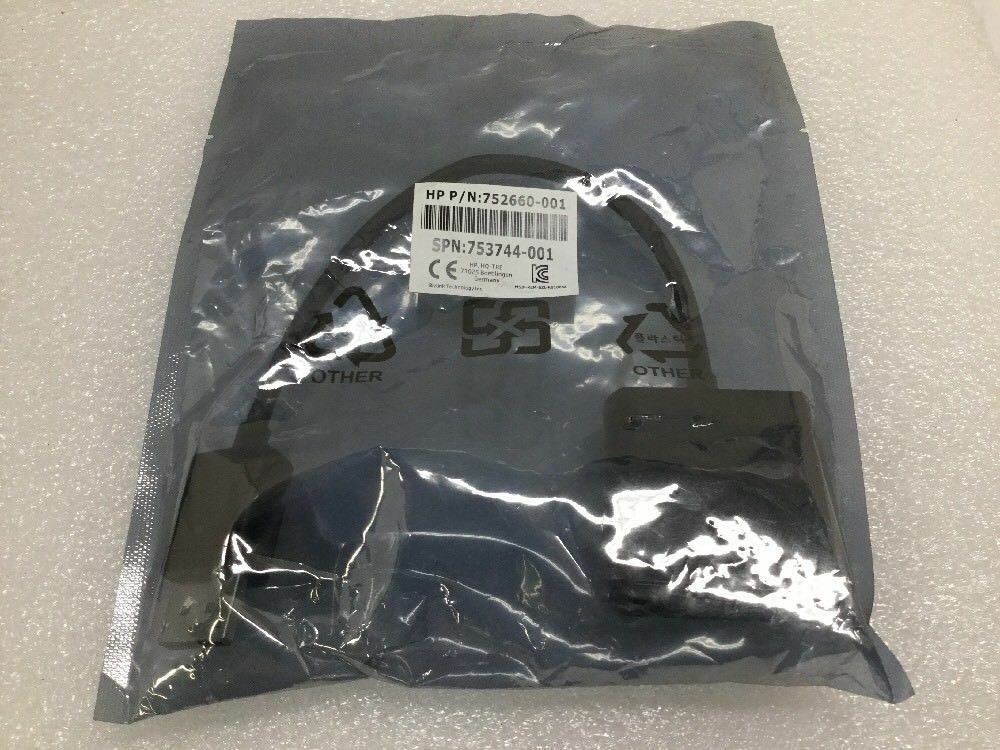 X2 Genuine HP DisplayPort to DVI Adapter Cable 752660-001 753744-001 DP to DVI-D