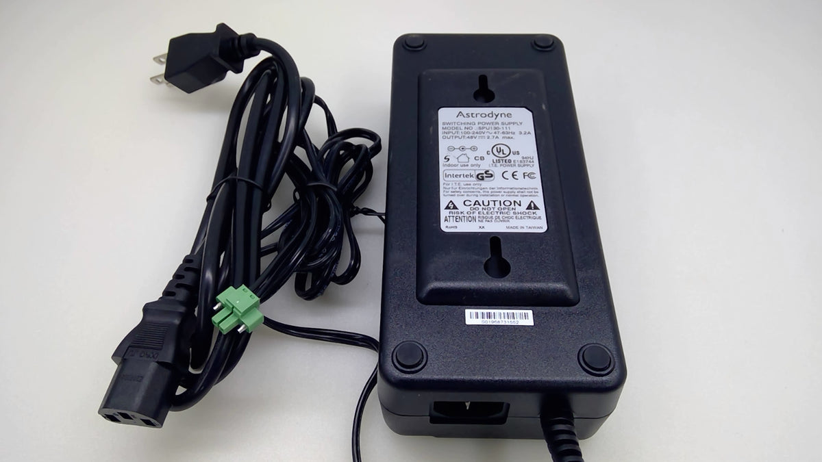 Astrodyne SPU130-111 48V 2.7A 130W Adjustable Switching Power Supply Green 2-Pin