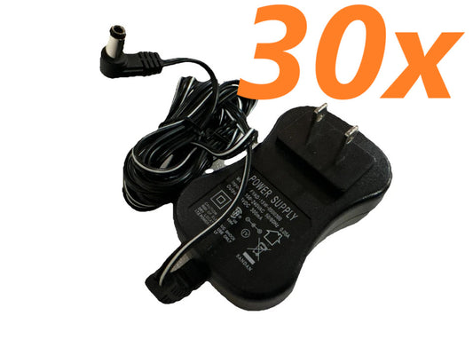 Lot of 30  5VDC 300mA 15W AC Adapter FYAD-15W-0500300 Charger Power Supply 5.5mm