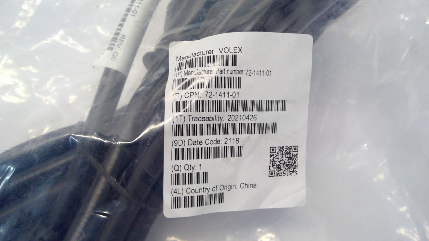 Cisco Volex 72-1411-01 Male L6-20P Twist Lock to C19 Power Cord 20A 250V 14ft