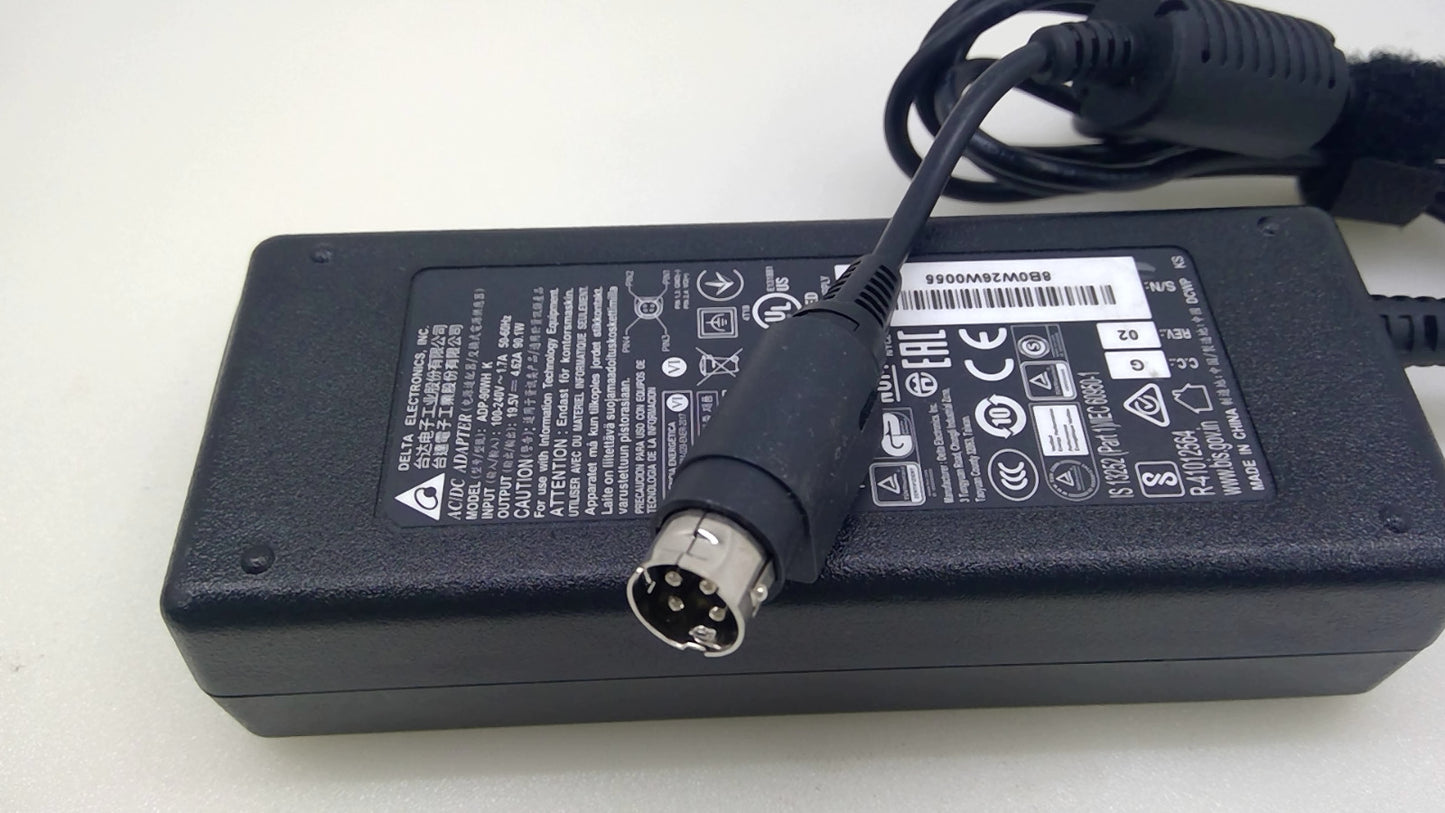 Genuine Delta Electronics ADP-90WH K AC Adapter Power Charger 4-PIN 19.5V 4.62A