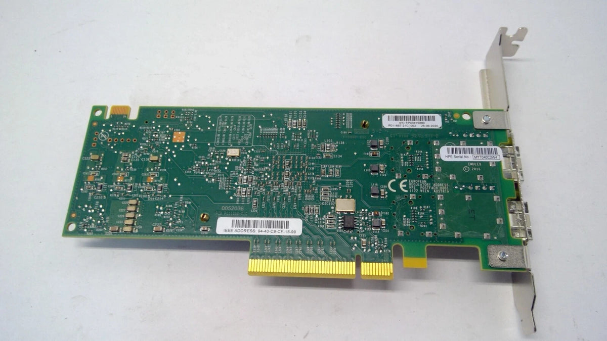 HPE SN1600E Dual Port FC Host Bus Adapter HBA PCIe 32GB QOL12-63002 P31339-001