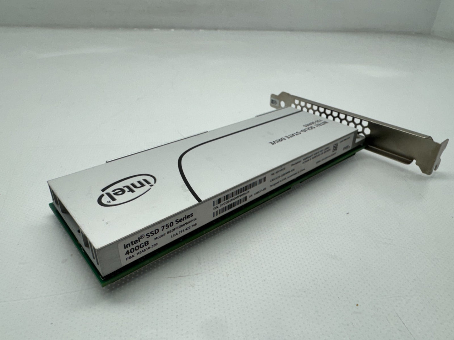 Intel SSD 750 Series 400GB PCI Express 3.0 high-performance NVMe SSD