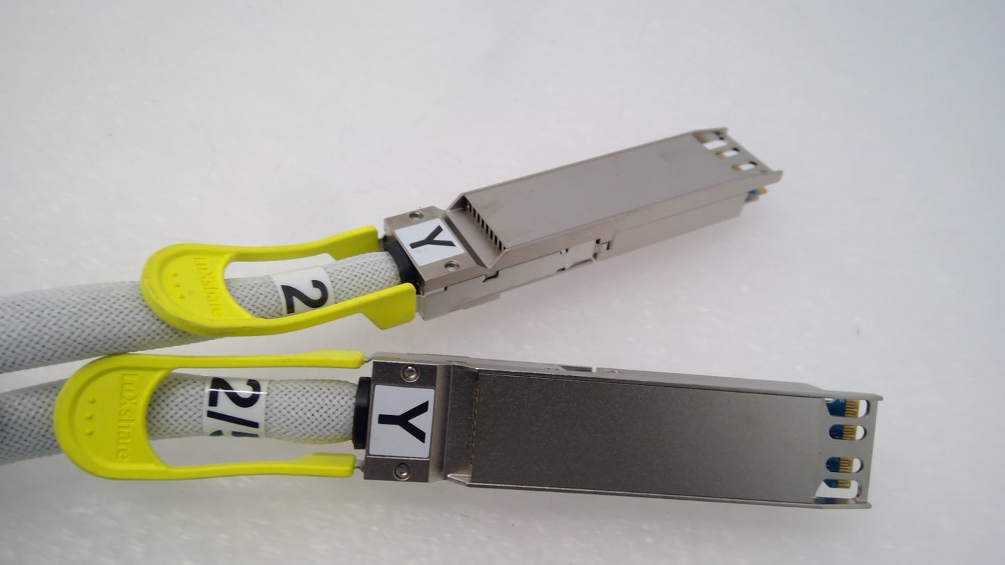 Luxshare 800G OSFP to OSFP DAC Cable 0.737m 30AWG LZ6SQ407-SD-R 1155846-03