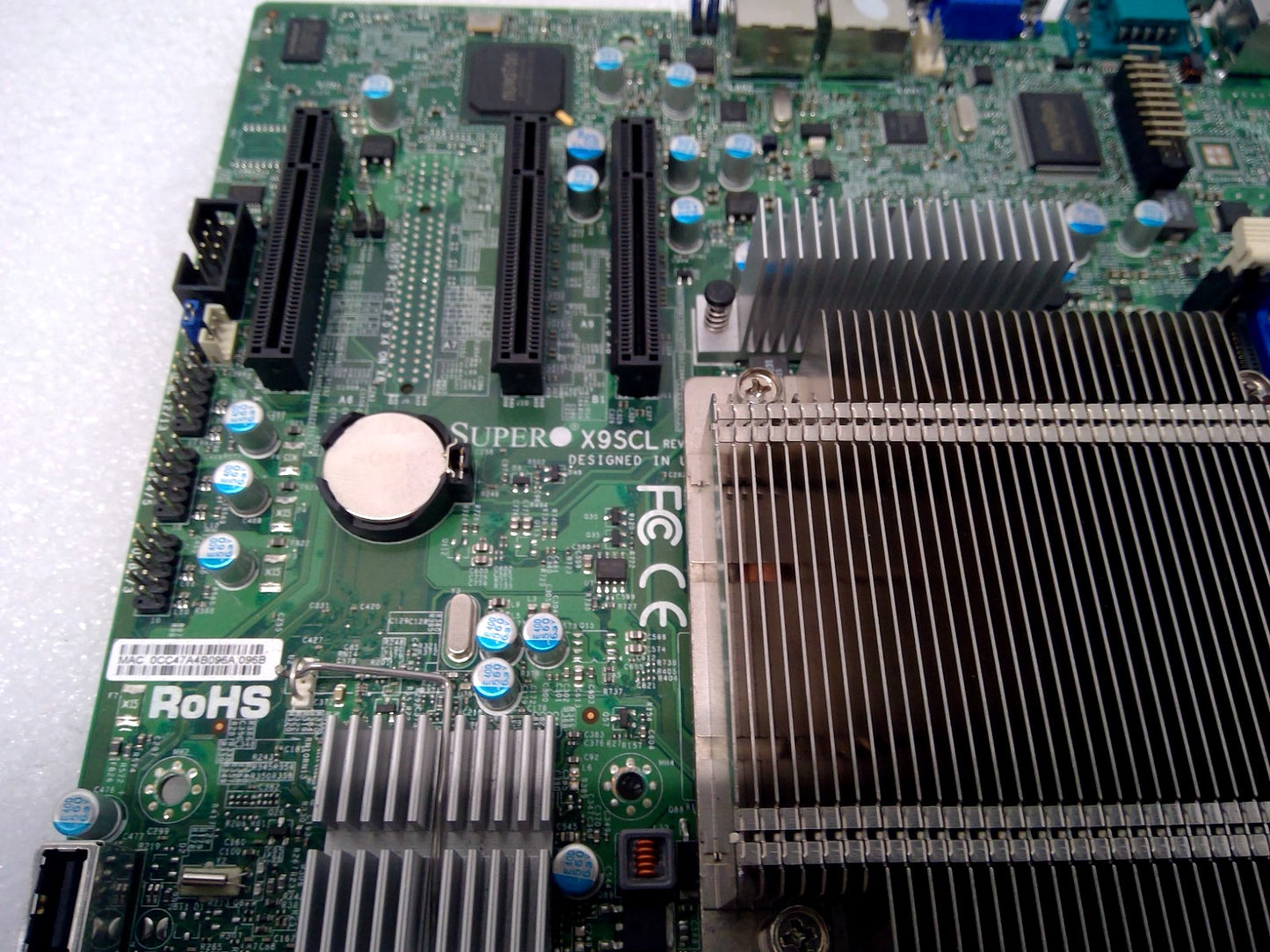 SuperMicro X9SCL Socket LGA 1155 DDR3 Motherboard with Intel Pentium G850 2.9GHz