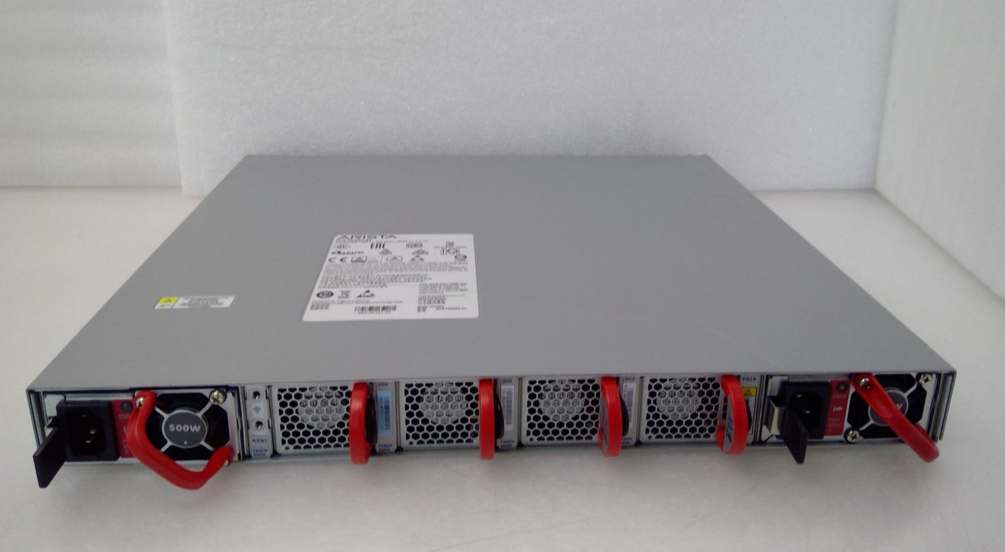 Arista DCS-7050SX-64-F Switch Front-To-Rear Airflow 48-Port 10G SFP+ 4x 40G QSFP