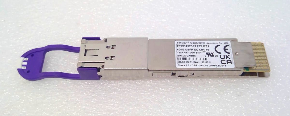 FINISAR FTCD4323E2PCLBZ2 400G QSFP-DD LR4-10 10KM Optical Transceiver Module