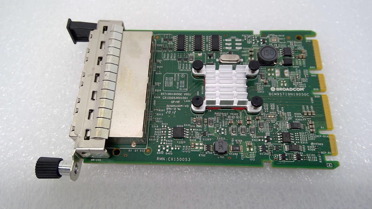 Lenovo 01PE761 BCM95719N1905LC roadcom 5719 1GbE 4x RJ45 OCP Ethernet Adapter