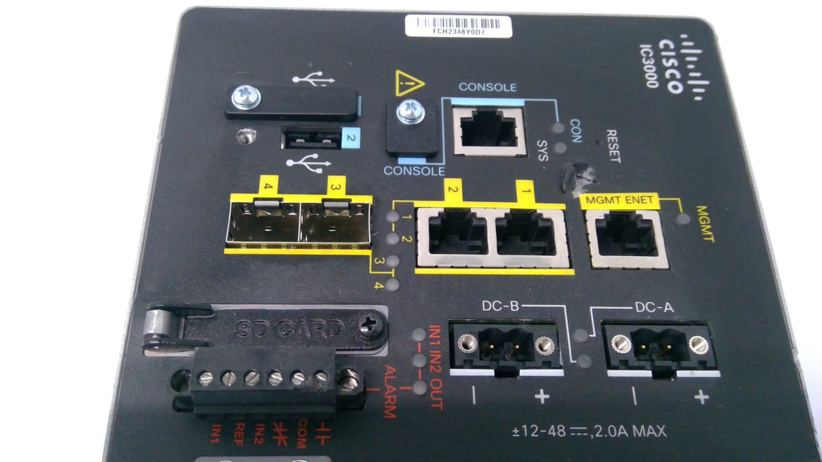 *Read* Cisco IC3000-2C2F-K9 Industrial Compute Appliance Gateway 2xRJ45 2xSFP