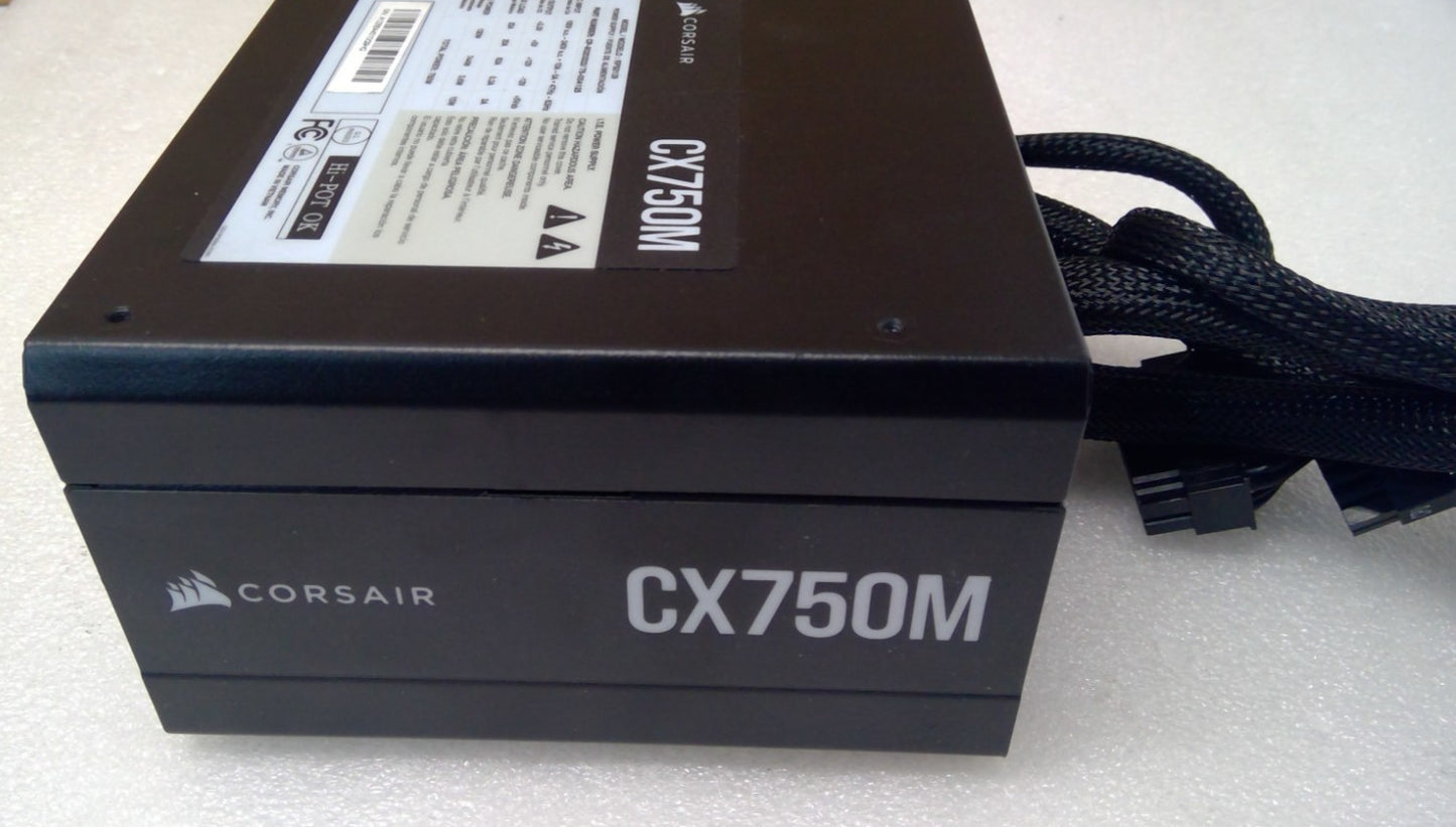 Corsair CX750M RPS0139 80 Plus Bronze 750W Semi Modular Power Supply
