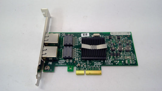 HP NC360T 412651-001 PCI Express Dual Port Server Adapter High Profile Bracket