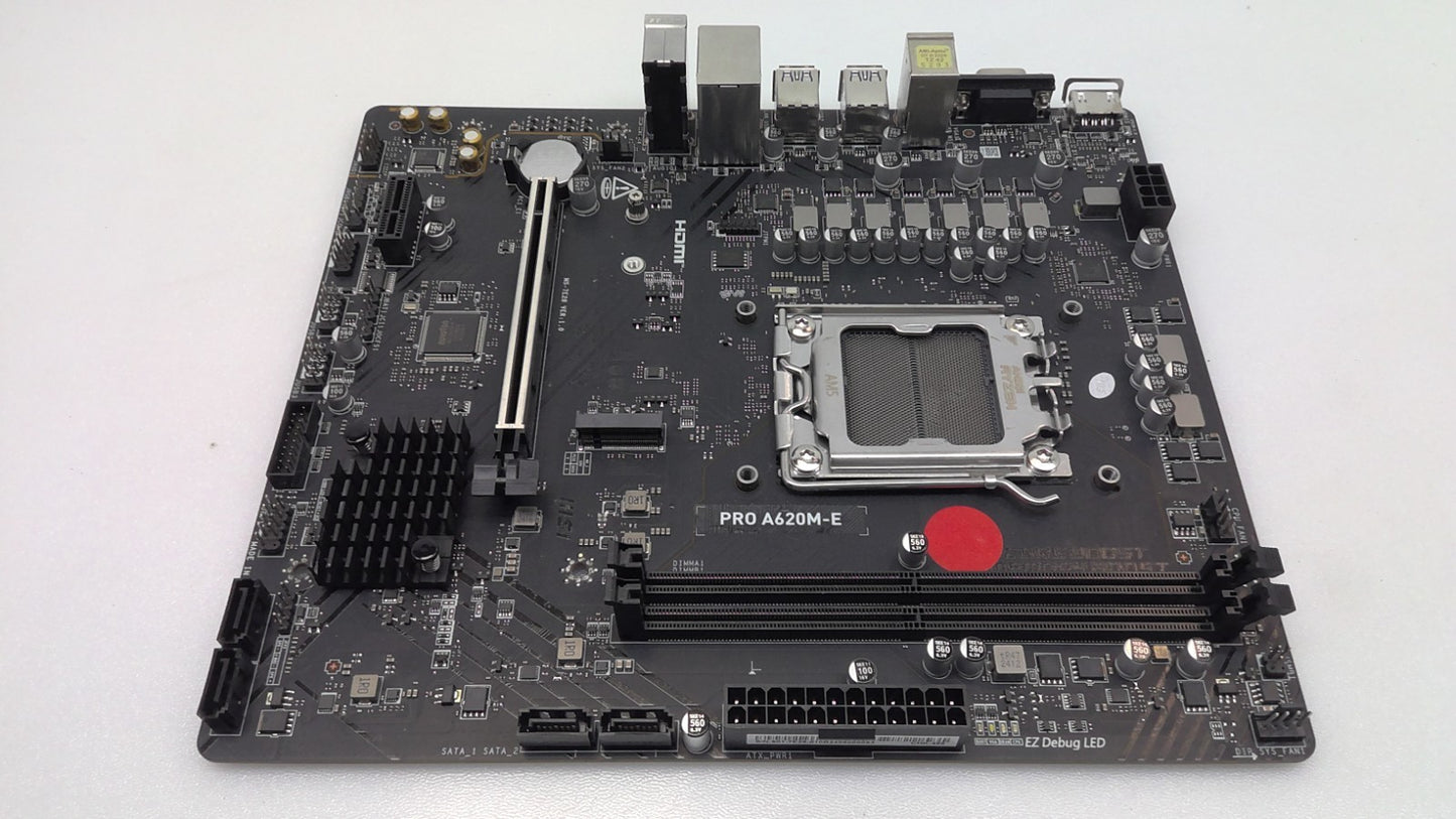 3X *For Parts* MSI PRO B650-VC WIFI & PRO A620M-E & ASRock B660M-C MIX No WIFI
