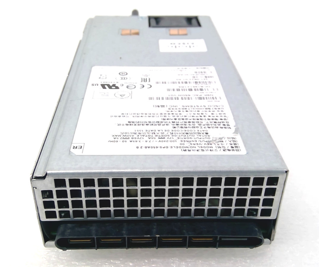 Cisco N9K-PAC-650W 650W AC PSU Nexus 9000 Front-to-Back Airflow 341-0622-01