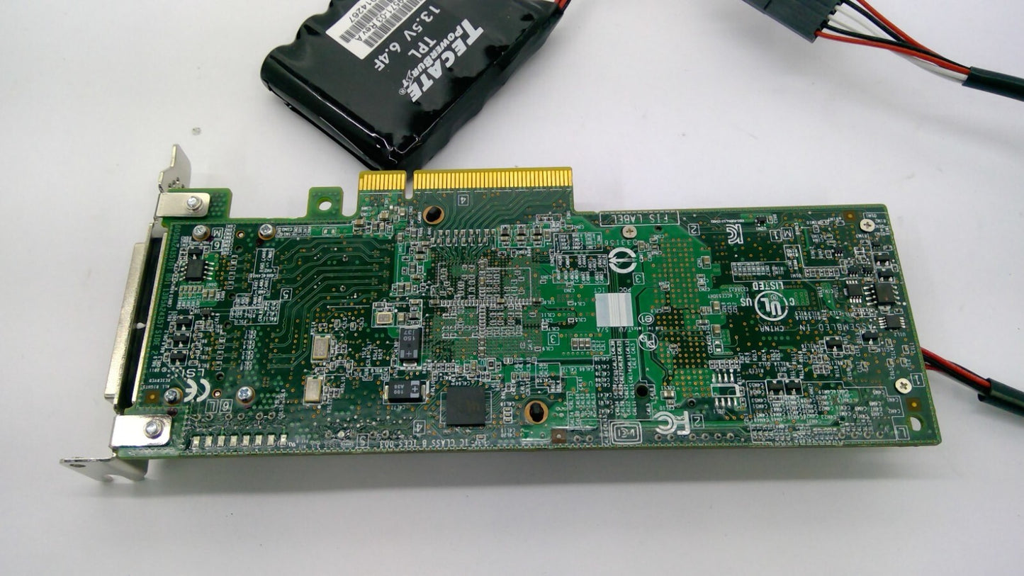 Dell 9286CV-8e MEGARAID SAS 8PORT 6GB PCIE3.0 1GB Controller Card HPDKH+G74XW