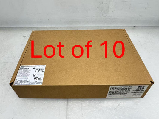 Lot of 10 ASUS PCIE To M.2 WiFi Card CNVI WIFI CARD/INTEL AX201 with Antenna