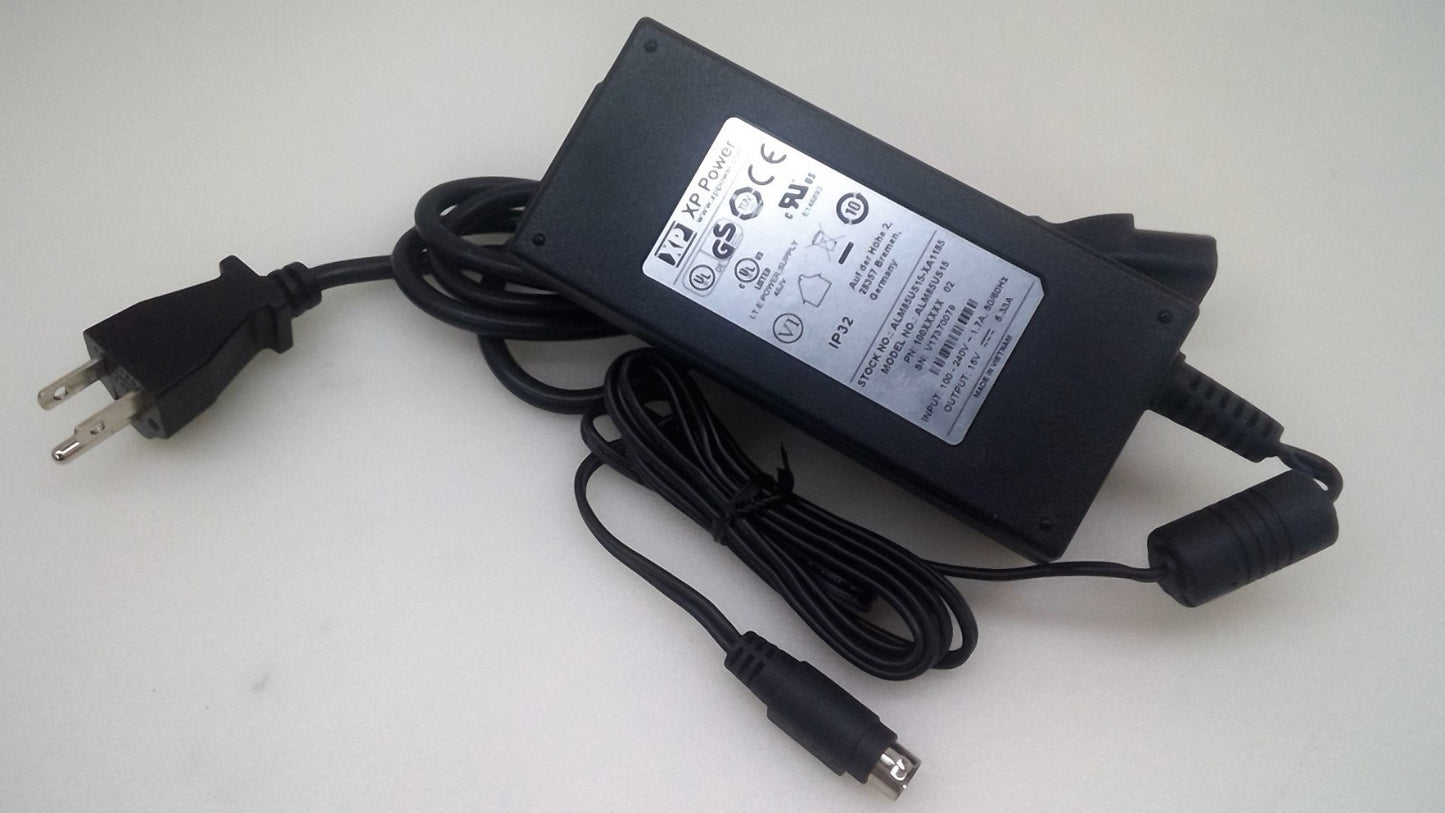 Genuin XP Power ALM85US15-XA1185 AC/DC ADAPTER 15V 5.33A 85 W Power Supply 4-Pin