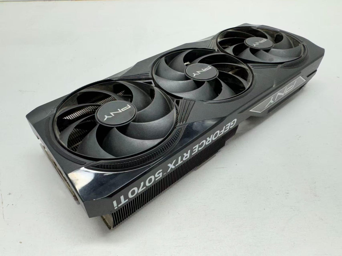 PNY GeForce RTX 5070 Ti 16GB GDDR7 Triple Fan Graphics card No IO *READ*