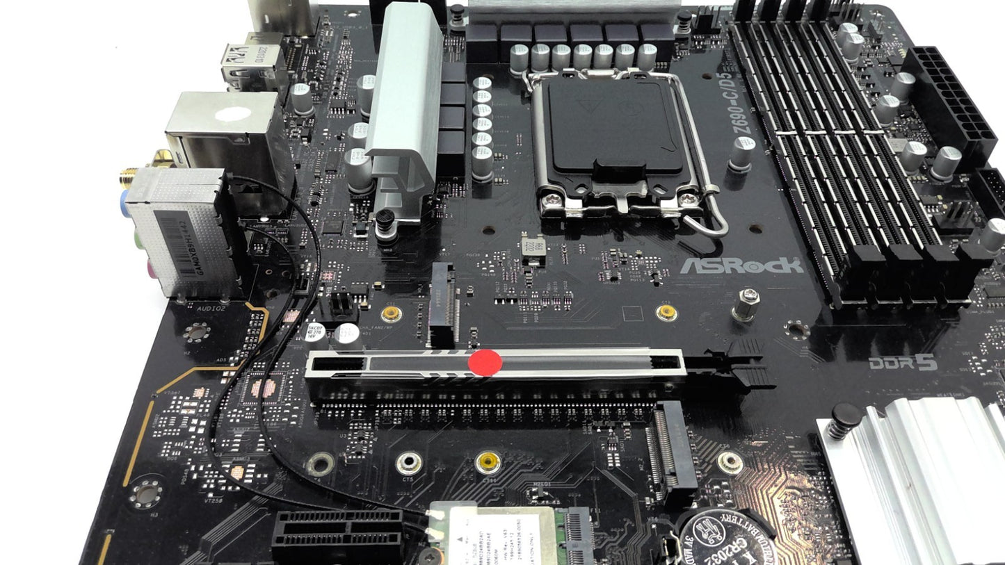 ASRock Z690-C/D5 ATX Motherboard Intel Socket LGA1700 DDR5 *Read*