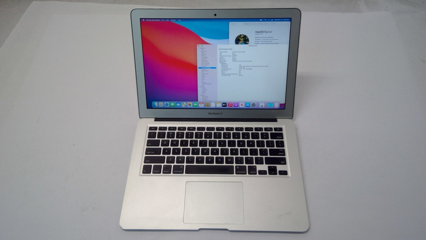 Apple MacBook Air 13.3" A1466 2013 Early i5@1.3GHz/4GB RAM/128GB SSD B0