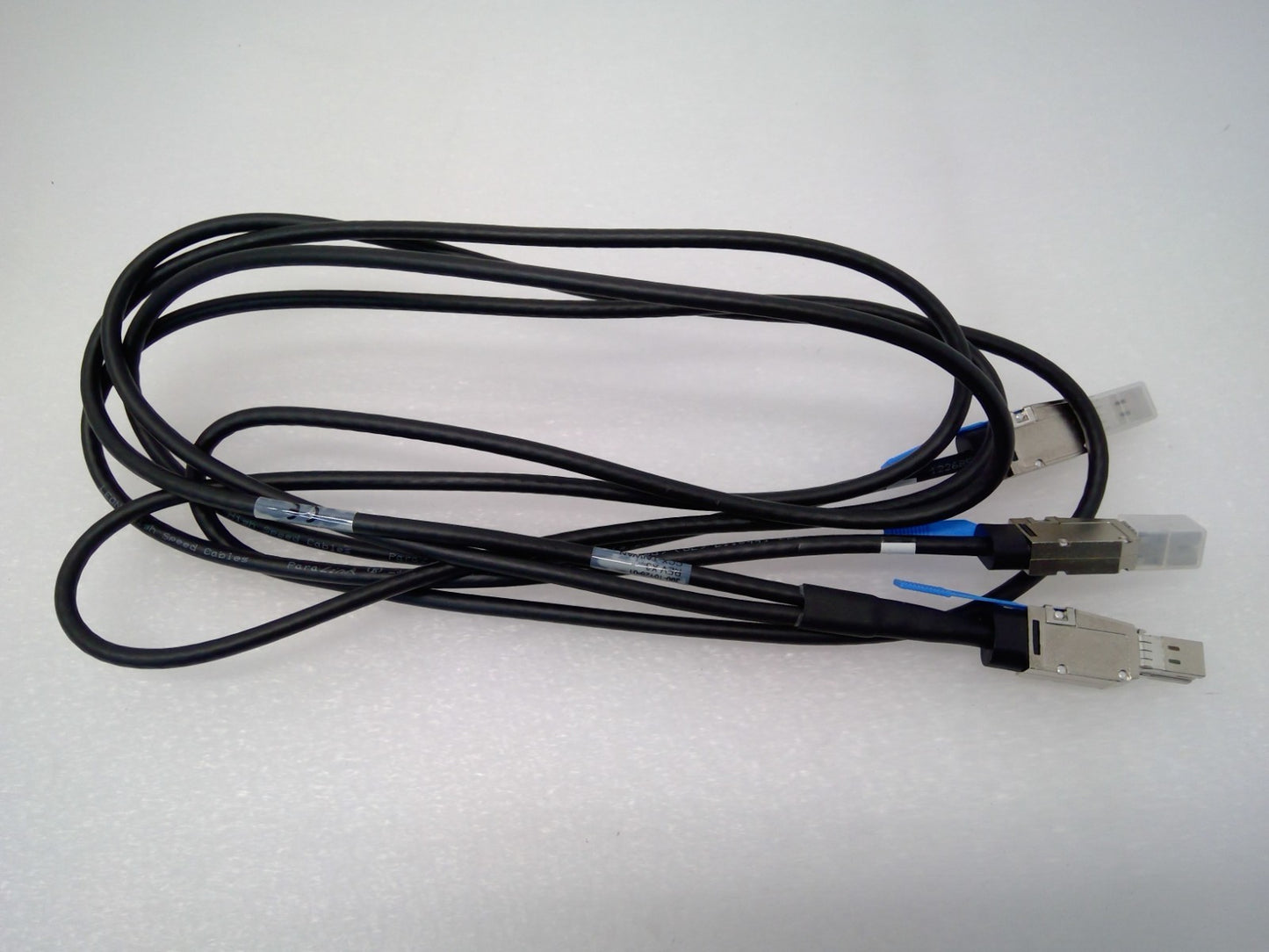 Lenoni HIgh Speed Cable SFF-8643 Splitter 1-to-2 300-10126-01 28AWG CL2 2M