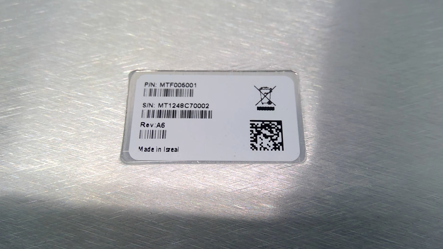 Mellanox MTF005001 Chassis Fan Unit for MIS5600 MIS5300 MSX6536 MSX6518