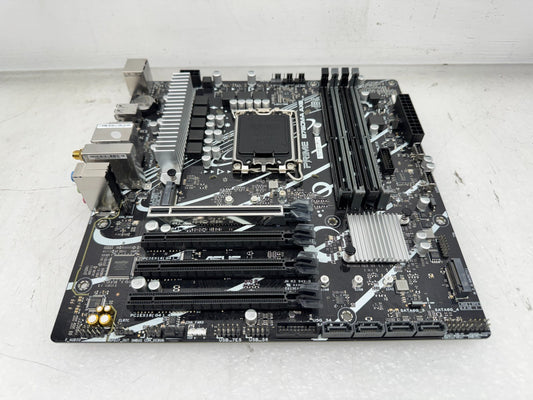 ASUS PRIME B760M-A AX6 Micro ATX motherboard LGA 1700 DDR5 WIFI HDMI DP