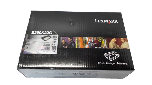 Genuine Lexmark E260 E360 E460 E462 X264 X363 X463 Black Drum E260X22G