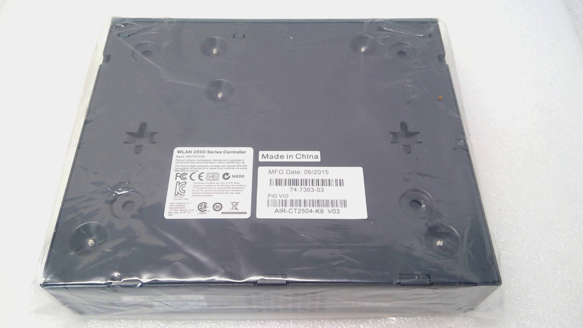 Cisco AIR-CT2504-K9 WLAN 2500 Series Wireless Controller 74-7363-03
