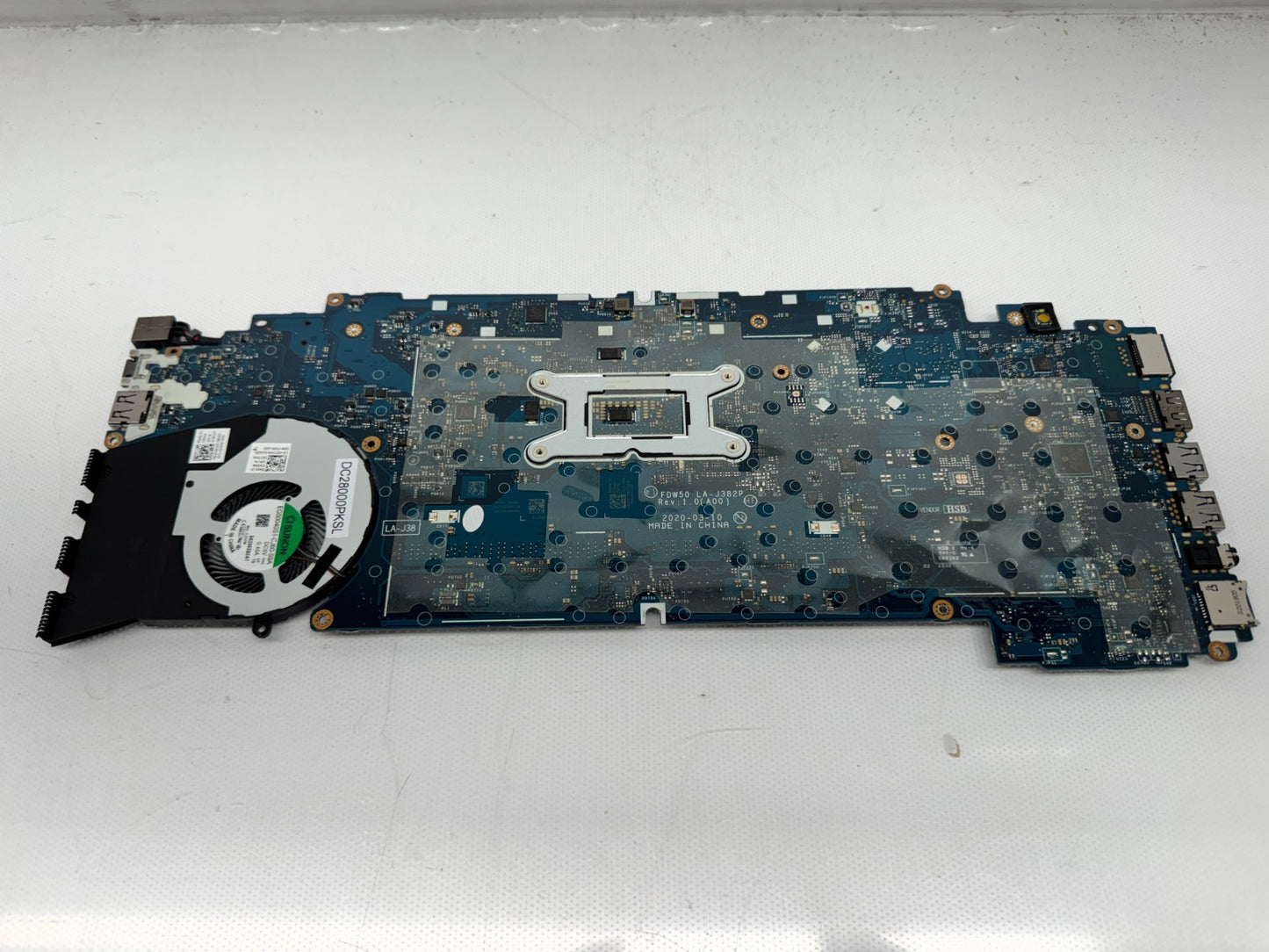 Dell Motherboard for Latitude 5510 i7-10810U@1.10GHz LA-J382P