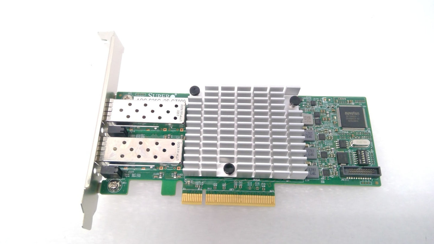 Supermicro AOC-S25G-i2S-GT009 25GbE Dual-Port SFP28 PCIe Net Card XXV710