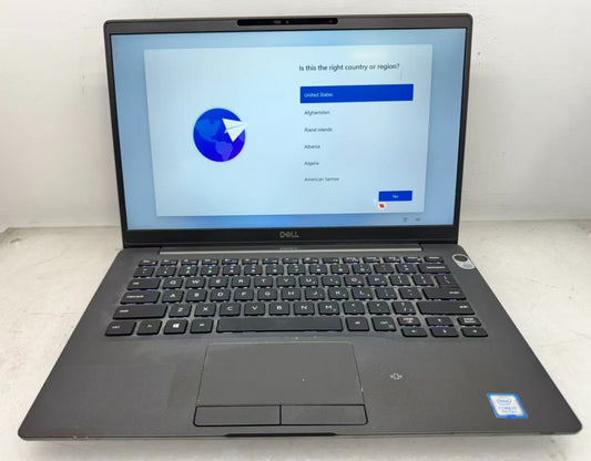 Dell Latitude 7400 14" FHD i7-8665U@1.9GHz 16GB RAM 256 SSD Windows 11 BK *Read*
