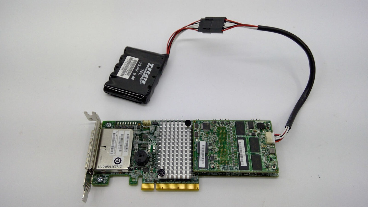 Dell 9286CV-8e MEGARAID SAS 8PORT 6GB PCIE3.0 1GB Controller Card HPDKH+G74XW