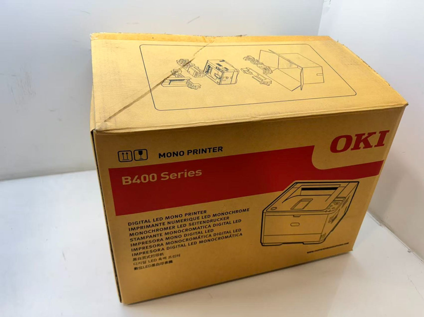 Oki Data B400 Mono Printer B432dn Open Box