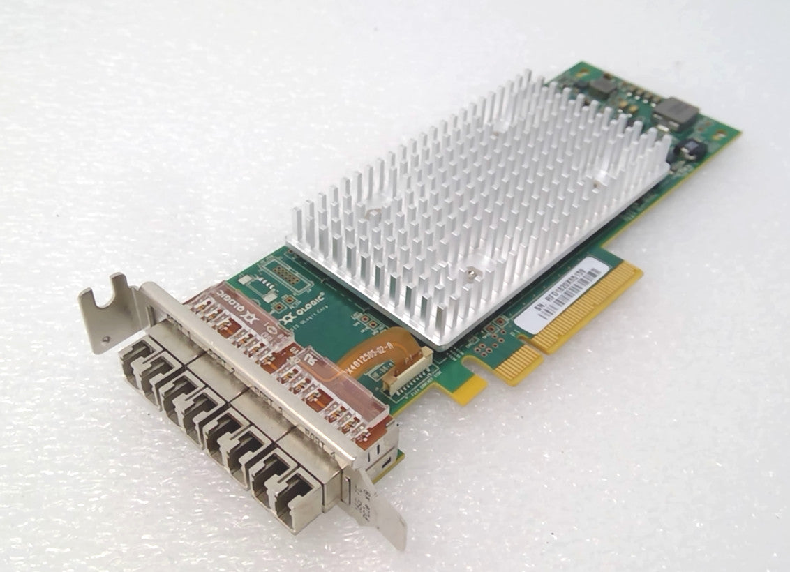 Dell QLogic QLE2694L-DEL 0DXNYJ Quad Port 16Gb Fibre Channel HBA PCIe x8 Card