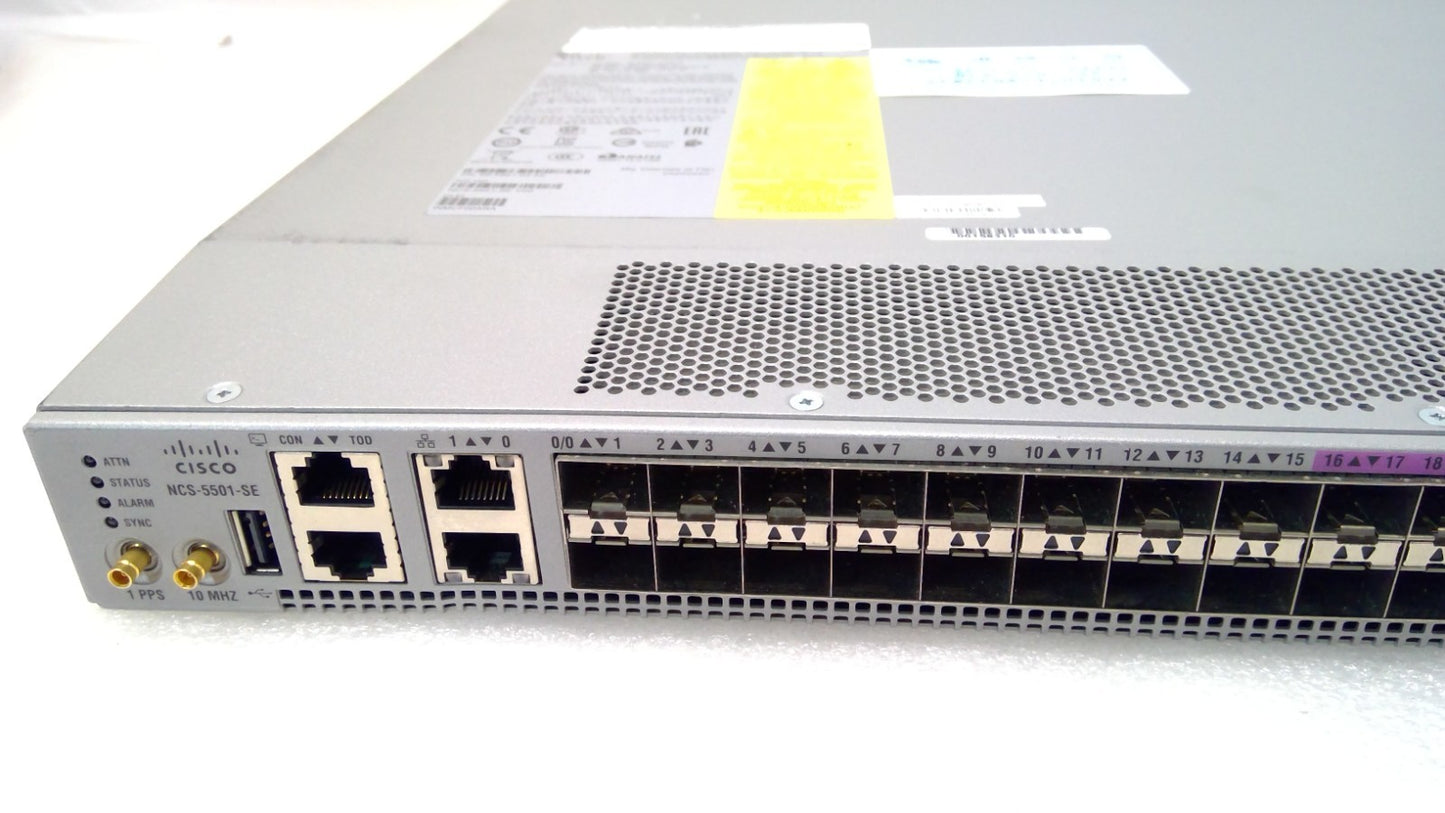 Cisco (NCS) 5500 Series NCS-5501-SE 1RU router 40x10G SFP 4x100GE QSFP28 /NO PSU