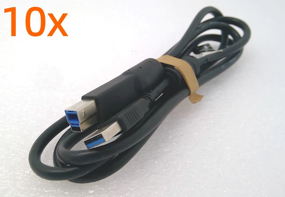 Lot of 10 Genuine Samsung USB 3.0 Type-A to Type-B male 5FT cable BN39-01493F