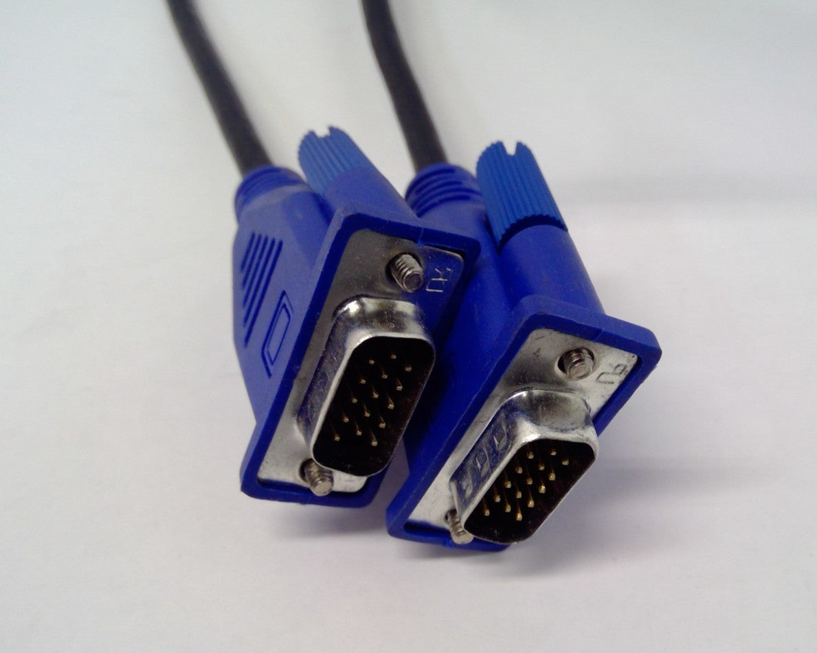 20x) Mix Brand BN39-00244H VGA To VGA VIDEO CABLE MALE/MALE CONNECTOR 5FT/6FT