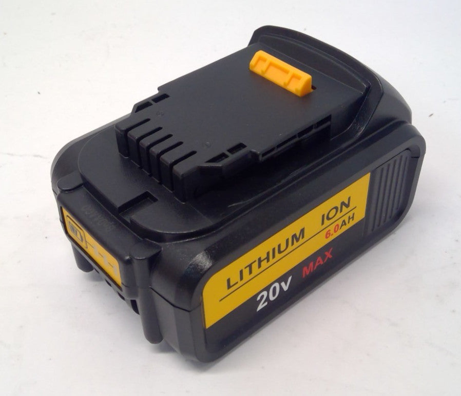 2 PCS 6.0Ah 20V Max XR Lithium-ion Battery for Dewalt DCB200 DCB205 DCB206