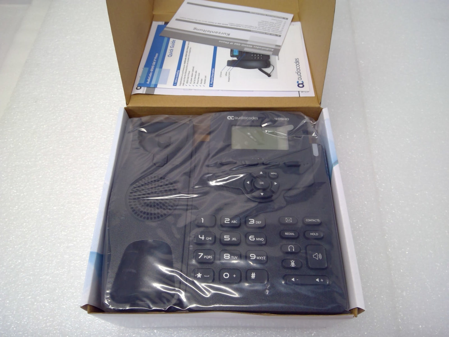AudioCodes 405HD IP Phone office business phone