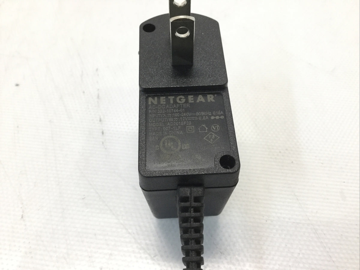 (10) 12V 0.5A  AC/DC Adapter Netgear Power Supply 332-10744-01 AD2015F23 5.5mm