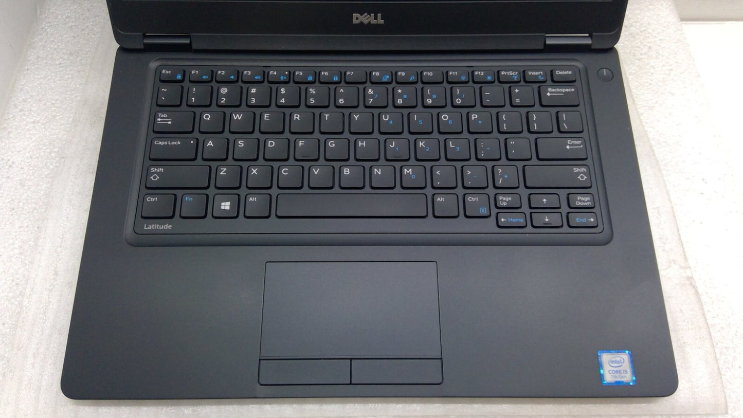 Dell Latitude 5480 14" LT i5-7300HQ@2.5GHz 16G RAM 256GB SSD Win11 B15 1366x768