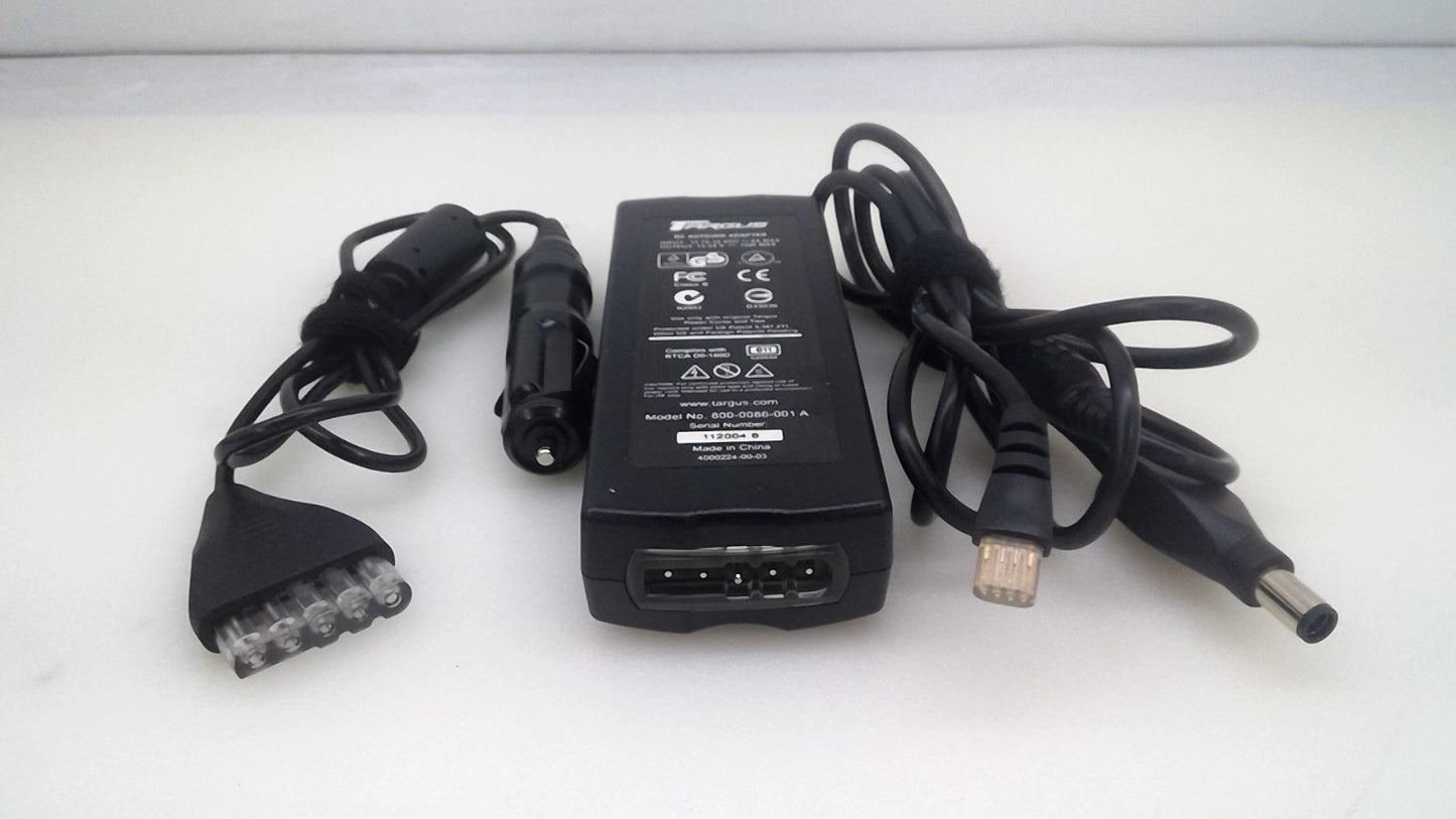 Targus Power Adapter Model: 800-0086-001 A 15-24V  70W w/ Car Charger